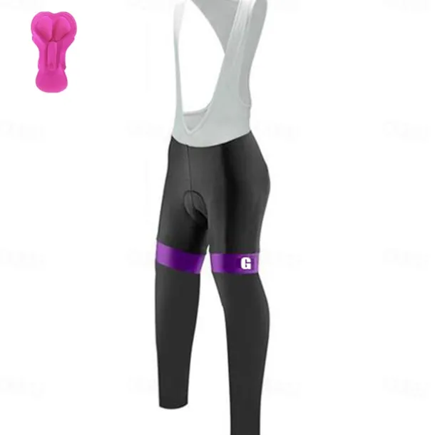 Women's Cycling Bib Tights Bike Bottoms Mountain Bike MTB Road Bike Cycling Sports Polka Dot 3D Pad Cycling Breathable Quick Dry Pink Blue Spandex Clothing Apparel Bike Wear