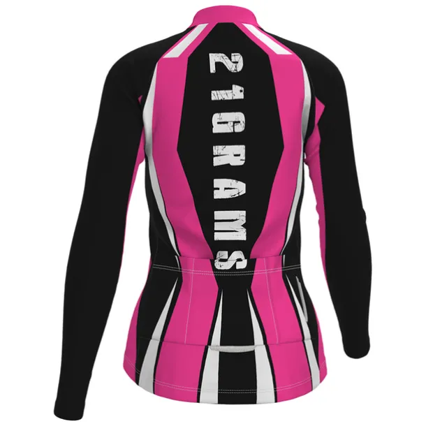 Women's Cycling Jacket Cycling Jersey Graphic Patterned Geometic Long Sleeve Bike Jacket Jersey Top with 3 Rear Pockets Mountain Bike MTB Road Bike Cycling Thermal Warm Fleece Lining Warm Quick Dry
