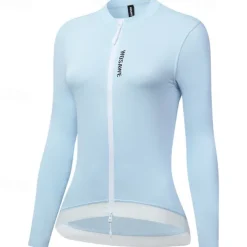 Women's Cycling Jacket Cycling Jersey Color Block Long Sleeve Bike Jersey Raincoat with 3 Rear Pockets Mountain Bike MTB Quick Dry Breathable Sports Yellow Blue Purple Clothing Apparel