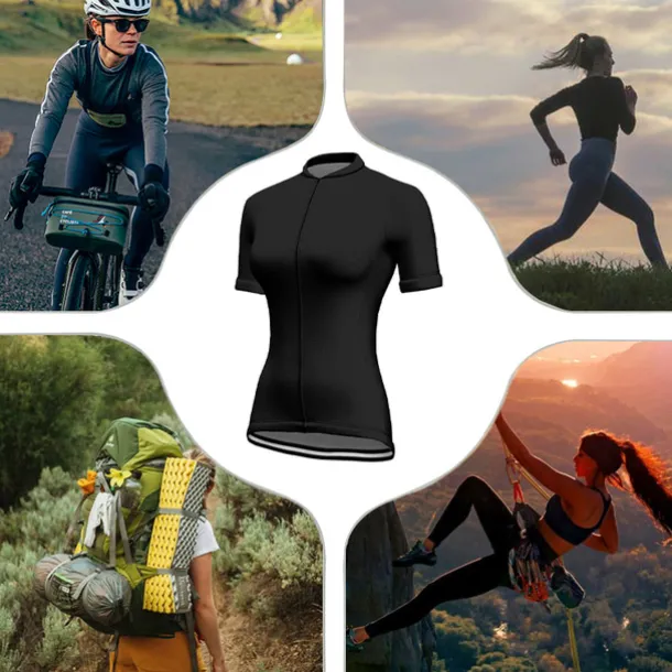 Women's Cycling Jersey Animal Elephant Giraffe Short Sleeve Bike Jersey Top with 3 Rear Pockets Mountain Bike MTB Road Bike Cycling UV Resistant Quick Dry Back Pocket Sweat-Wicking Sports Yellow Pink