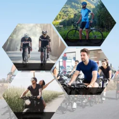 Women's Cycling Jersey Geometric Patterned Novelty Short Sleeve Bike Jersey Top with 3 Rear Pockets Mountain Bike MTB Road Bike Cycling UV Resistant Quick Dry Back Pocket Sweat-Wicking Sports Light