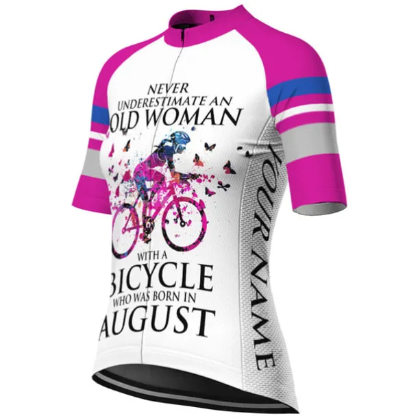 Women's Cycling Jersey Graphic Butterfly Funny Short Sleeve Bike Jersey Top with 3 Rear Pockets Mountain Bike MTB Road Bike Cycling Quick Dry Reflective Strips Back Pocket Moisture Wicking Sports
