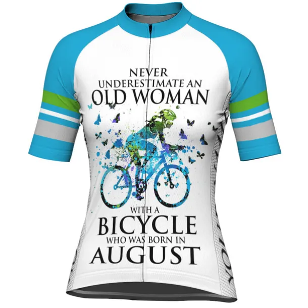 Women's Cycling Jersey Graphic Butterfly Funny Short Sleeve Bike Jersey Top with 3 Rear Pockets Mountain Bike MTB Road Bike Cycling Quick Dry Reflective Strips Back Pocket Moisture Wicking Sports