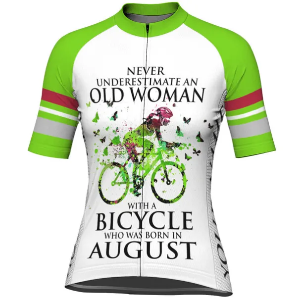 Women's Cycling Jersey Graphic Butterfly Funny Short Sleeve Bike Jersey Top with 3 Rear Pockets Mountain Bike MTB Road Bike Cycling Quick Dry Reflective Strips Back Pocket Moisture Wicking Sports