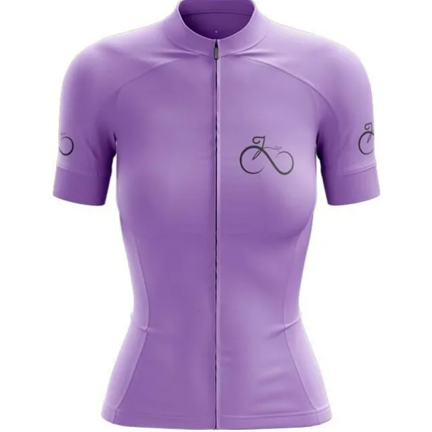 Women's Cycling Jersey Graphic Funny Short Sleeve Bike Jersey Top with 3 Rear Pockets Mountain Bike MTB Road Bike Cycling Quick Dry Reflective Strips Back Pocket Moisture Wicking Sports Black White