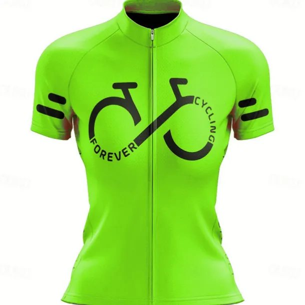 Women's Cycling Jersey Graphic Funny Short Sleeve Bike Jersey Top with 3 Rear Pockets Mountain Bike MTB Road Bike Cycling Quick Dry Reflective Strips Back Pocket Moisture Wicking Sports Black White