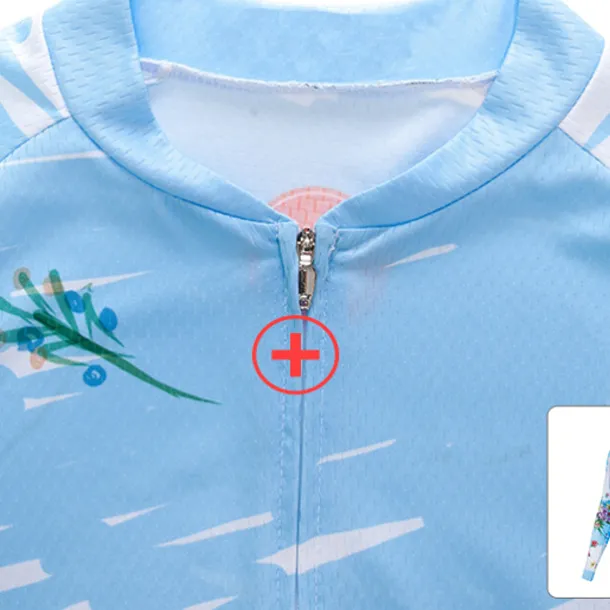 Women's Cycling Jersey Patterned Floral Botanical Flower Long Sleeve Bike Jersey Top with 3 Rear Pockets Mountain Bike MTB Road Bike Cycling Quick Dry Front Zipper Soft Back Pocket Sports White Pink