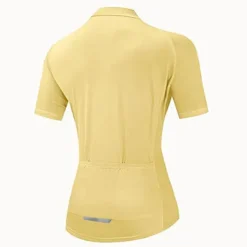 Women's Cycling Jersey Solid Color Short Sleeve Bike Jersey Top with 3 Rear Pockets Mountain Bike MTB Road Bike Cycling Quick Dry Reflective Strips Back Pocket Moisture Wicking Sports Black White