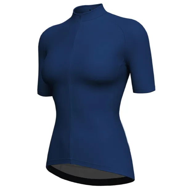 Women's Cycling Jersey Solid Color Short Sleeve Bike Jersey Top with 3 Rear Pockets Mountain Bike MTB Road Bike Cycling Quick Dry Reflective Strips Back Pocket Moisture Wicking Sports Black White