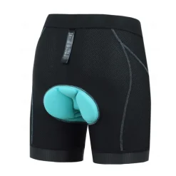 Women's Cycling Padded Shorts Bike Padded Shorts / Chamois Bottoms Race Fit Sports Fast Dry Breathable Lightweight High Elasticity Black Blue Black Clothing Apparel Bike Wear