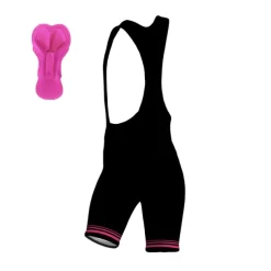 Women's Cycling Road Shorts Cycling Bib Shorts Bike Padded Shorts / Chamois Bottoms Mountain Bike MTB Road Bike Cycling Sports Stripes 3D Pad Cycling Breathable Quick Dry Black White Spandex Clothing