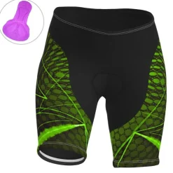 Women's Cycling Road Shorts Bike Shorts Cycling Padded Shorts Bike Shorts Padded Shorts / Chamois Mountain Bike MTB Road Bike Cycling Sports Graphic 3D Pad Fast Dry Breathable Quick Dry Blue Purple