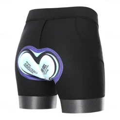 Women's Cycling Shorts Bike Shorts Bike Shorts Sports 3D Pad Breathable Quick Dry High Elasticity Black Navy Blue Clothing Apparel Bike Wear