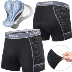 Women's Cycling Shorts Bike Shorts Bike Shorts Padded Shorts / Chamois Sports 3D Pad Breathable Quick Dry High Elasticity Black Yellow Clothing Apparel Bike Wear