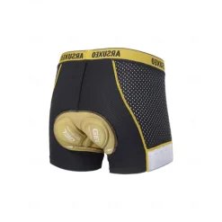 Women's Cycling Shorts Bike Shorts Bike Shorts Padded Shorts / Chamois Sports 3D Pad Breathable Quick Dry High Elasticity Black Yellow Clothing Apparel Bike Wear