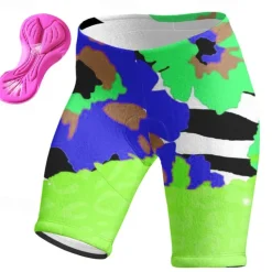 Women's Cycling Shorts Bike Padded Shorts / Chamois Bottoms Mountain Bike MTB Road Bike Cycling Sports Graphic 3D Pad Cycling Breathable Quick Dry Pink Red Spandex Clothing Apparel Bike Wear