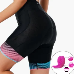 Women's Cycling Shorts Bike Padded Shorts / Chamois Bottoms Mountain Bike MTB Road Bike Cycling Sports Patchwork 3D Pad Breathable Quick Dry Moisture Wicking Black White Spandex Clothing Apparel Bike