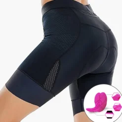 Women's Cycling Shorts Bike Padded Shorts / Chamois Bottoms Mountain Bike MTB Road Bike Cycling Sports Patchwork 3D Pad Breathable Quick Dry Moisture Wicking Black White Spandex Clothing Apparel Bike
