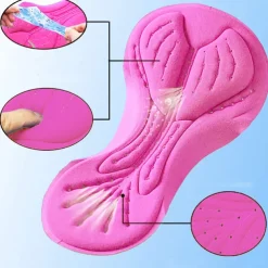 Women's Cycling Tights Bike Pants Tights Mountain Bike MTB Road Bike Cycling Sports Graphic Floral Botanical Ugly Christmas Thermal Warm 3D Pad Breathable Quick Dry Black Red Clothing Apparel Bike