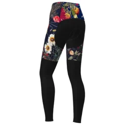 Women's Cycling Tights Bike Pants Tights Mountain Bike MTB Road Bike Cycling Sports Graphic Floral Botanical Ugly Christmas Thermal Warm 3D Pad Breathable Quick Dry Black Red Clothing Apparel Bike