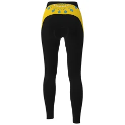Women's Cycling Tights Bike Pants Tights Winter Mountain Bike MTB Road Bike Cycling Sports 3D Pad Breathable Quick Dry Wearable Black Yellow Clothing Apparel Bike Wear