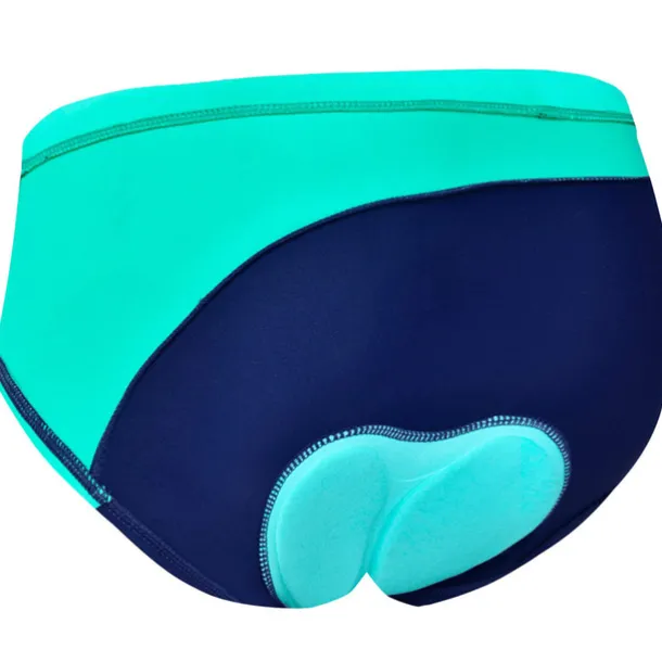 Women's Cycling Underwear Bike Underwear Shorts Padded Shorts / Chamois Mountain Bike MTB Road Bike Cycling Sports Patchwork 3D Pad Breathable Quick Dry Moisture Wicking Violet Dark Pink Spandex