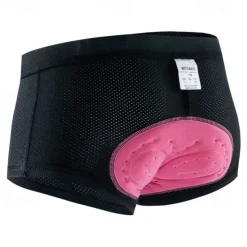 Women's Cycling Underwear Shorts Bike Shorts 3D Padded Shorts Bike Padded Shorts / Chamois Bottoms Mountain Bike MTB Road Bike Cycling Sports 3D Pad Breathable Quick Dry Lightweight Black Pink