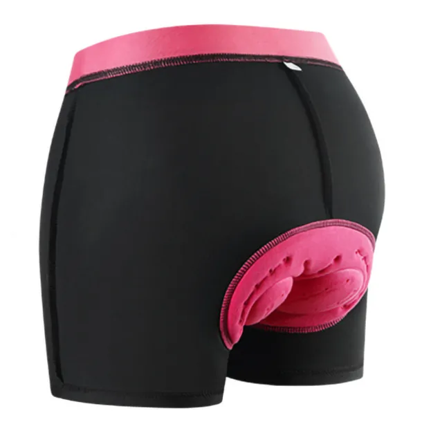 Women's Cycling Underwear Cycling Padded Shorts Summer Polyester Bike Underwear Shorts Padded Shorts / Chamois 3D Pad Quick Dry Moisture Wicking Sports Patchwork Black / Pink / Black+White Mountain