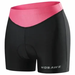 Women's Cycling Underwear Cycling Padded Shorts Summer Polyester Bike Underwear Shorts Padded Shorts / Chamois 3D Pad Quick Dry Moisture Wicking Sports Patchwork Black / Pink / Black+White Mountain