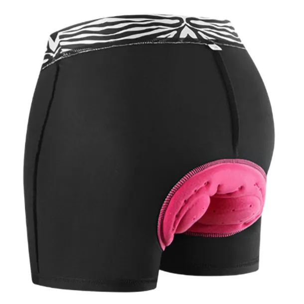 Women's Cycling Underwear Cycling Padded Shorts Summer Polyester Bike Underwear Shorts Padded Shorts / Chamois 3D Pad Quick Dry Moisture Wicking Sports Patchwork Black / Pink / Black+White Mountain