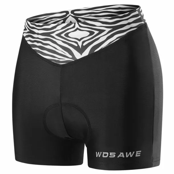 Women's Cycling Underwear Cycling Padded Shorts Summer Polyester Bike Underwear Shorts Padded Shorts / Chamois 3D Pad Quick Dry Moisture Wicking Sports Patchwork Black / Pink / Black+White Mountain