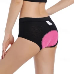Women's Cycling Underwear Shorts Bike Shorts 3D Padded Shorts Bike Padded Shorts / Chamois Bottoms Mountain Bike MTB Road Bike Cycling Sports 3D Pad Breathable Quick Dry Lightweight Black Pink