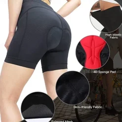 Women's Cycling Underwear Shorts Bike Shorts 3D Padded Shorts Bike Padded Shorts / Chamois Bottoms Mountain Bike MTB Road Bike Cycling Sports 3D Pad Breathable Quick Dry Lightweight Black Blue Spandex