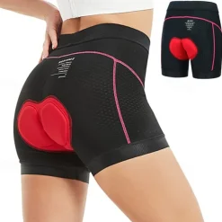 Women's Cycling Underwear Shorts Bike Shorts 3D Padded Shorts Bike Padded Shorts / Chamois Bottoms Mountain Bike MTB Road Bike Cycling Sports 3D Pad Breathable Quick Dry Lightweight Black Blue Spandex