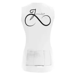 Women's Cycling Vest Cycling Jersey Graphic Funny Sleeveless Bike Jersey Top with 3 Rear Pockets Mountain Bike MTB Road Bike Cycling Quick Dry Reflective Strips Moisture Wicking Breathable Sports