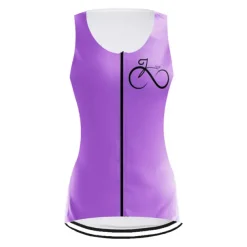 Women's Cycling Vest Cycling Jersey Graphic Funny Sleeveless Bike Jersey Top with 3 Rear Pockets Mountain Bike MTB Road Bike Cycling Quick Dry Reflective Strips Moisture Wicking Breathable Sports
