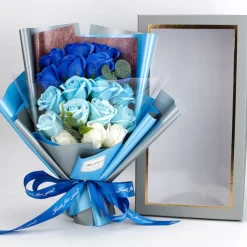 Women's Day Gifts 18 Rose Soap Bouquet Gift Box Qixi Valentine's Day Gift Women's Day Mother's Day Gifts for Girls Mother's Day Gifts for MoM