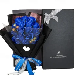 Women's Day Gifts Simulated Flowers Rose Soap Bouquet 18 Gift Boxes Women's Day Mother's Day Gifts for GirlsValentine's Day Gifts Mother's Day Gifts for MoM