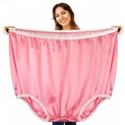 Women's Day Gifts Valentine's Day Funny Big Underwear Mama Undies Plus Size Granny Panties White Elephant Joke Gift Mother's Day Gifts for MoM