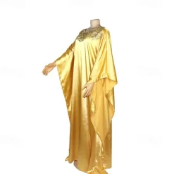 Women's Dress Arabian Dress Cosplay Abaya African Traditional Arabian Masquerade Adults Dress Party