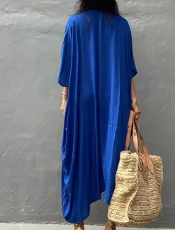 Women's Dressy Dusters Dressy Jackets Vacation Outdoor clothing Holiday Summer Spring Fall Coat Regular Fit Comfy Outdoor Swimming Sports Vacation Holiday Modern Jacket Pure Color Lace up Pleated