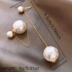 Women's Drop Earrings Classic Blessed Earrings Jewelry Gold For Wedding Work Gift Engagement Festival