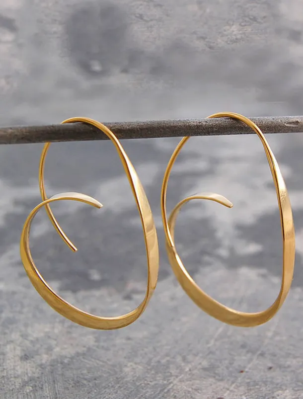 Women's Earrings Chic & Modern Street Geometry Earring / Gold / Silver / Fall / Winter / Spring