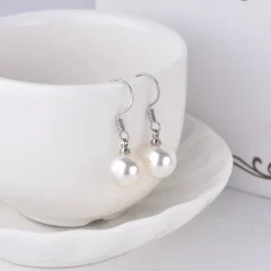 Women's Earrings Fancy Joy Stylish Luxury Earrings Jewelry Silver For Party