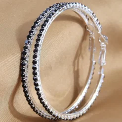 Women's Earrings Fancy Joy Tropical Stylish Earrings Jewelry Black / White / Burgundy For Party