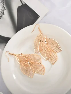 Women's Earrings Fashion Outdoor Leaf Earring
