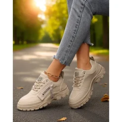 Women's Farm Work Sneakers, Comfortable and Durable, Ideal for Outdoor Work, Gardening and Active Fall Days