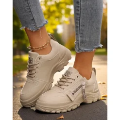 Women's Farm Work Sneakers, Comfortable and Durable, Ideal for Outdoor Work, Gardening and Active Fall Days