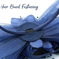 Women's Fascinators Feathers Mesh Ribbons Kentucky Derby Hat Tea Party Hats with Headband and Clip Fascinator Hat