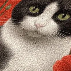 Women's Fashionable Cat Tote Bag - Perfect for Cat Lovers Shopping or Work